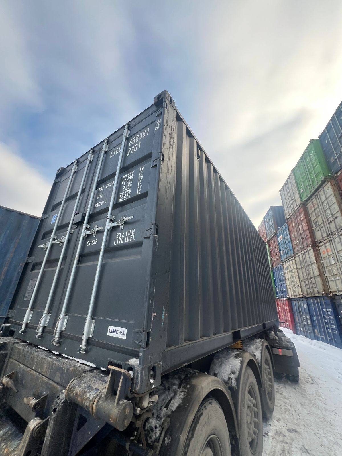 Морской контейнер CICU6383813